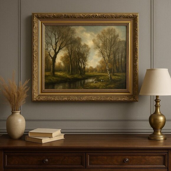 Original Dutch Oil Painting A. Hendriks Signed - Picture 16 of 16